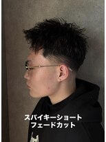 マナ(mana) スパイキーショート×フェードカット