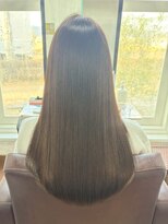 コルテ 倉敷西坂店(CoRte.)&nbsp;王道美髪ストレート/キャラメルブラウン/モカベージュ/韓国ヘア