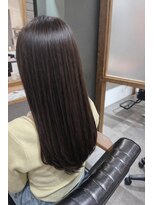 イチパーセント 横浜(1%)&nbsp;着物ヘア/ダークアッシュ/ミディアムレイヤーカット/横浜