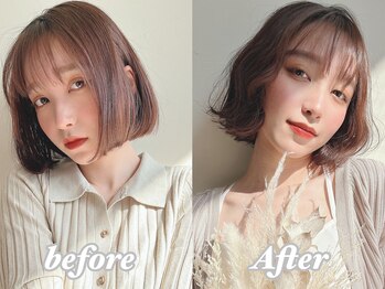 カノイ 銀座中央通り(KANOI)の写真/もう髪型に迷わない！プロの提案力で隠れた魅力を引き出し、鏡を見るのが楽しくなるスタイルに♪