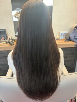 Rinanの写真/厳選最新トリートメントで芯から潤ううるツヤ髪を叶えませんか?指通り滑らかな感動体験♪