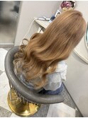 ブリーチありベージュカラー