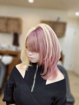 レジェンド(LEGEND) ピンク×ホワイト