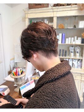 セットアップ 倉敷中庄店(SET-UP) メンズパーマニュアンスパーマ