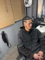 バーバーショップライズ 2nd(barber shop RAIzE)&nbsp;５本コーンロウ