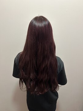 ヘアーショップ オズ(hair shop oz) wine red