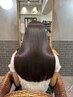 カット+低刺激オーガニックカラー+超音波TR（内部補修効果★）￥16500→￥12375