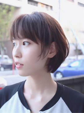 ツイギー 宮西店(TWiGGY) 耳かけで楽しめるショートボブ