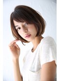 王道あごラインショートボブ