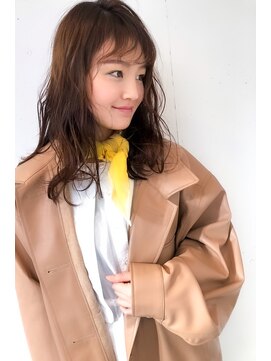 アイリー 名古屋(A/LEE) ≪AILEE≫ハイライトベージュカラー＆韓国風バング