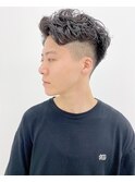 【早瀬忍 梅田中津】メンズfade cut ×メンズパーマ