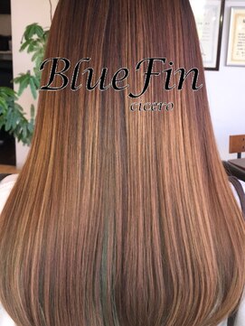 ブルーフィン シセロ(Blue Fin cicero) ケアカラーうる艶ストレートモテ髪スタイル20代30代40代