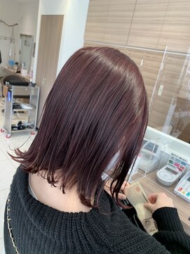 アッシュ 戸田公園店(Ash) イルミナカラー×カシスピンク