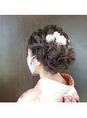 【五番街】成人式ヘアススタイル、着付