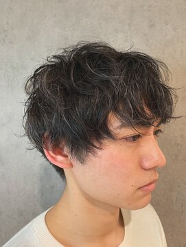 エアー 青山(AIR) パーマ×ホワイトハイライトstylist諸見里