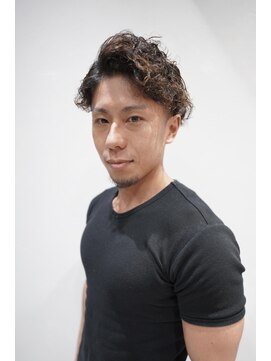 エル 横浜(eL) 韓国マッシュ かき上げ ニュアンスマッシュ サイドパート