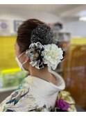 着付けヘアセット
