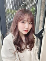 サロンドミルク 原宿(salon de MiLK)&nbsp;【salon de MiLK 原宿】韓国風ウェーブ×シナモンラベージュ