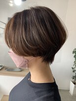 クレヴィア ヘア ビューティー(crevia hair beauty) 『２０代３０代◎』可愛さupくびれショート＆透明感抜群カラー♪