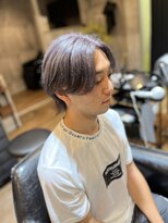 レオン(LEON)&nbsp;センターパート&カラー