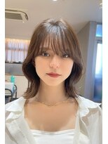 ロンド マーレ 天神大名店(Lond mare)&nbsp;くびれヘア外ハネ根元パーマ大名/福岡天神/赤坂