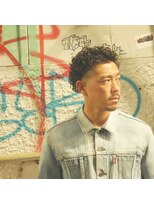 ヒロギンザ 浜松町店(HIRO GINZA)&nbsp;[hiro ginza]大人かき上げツーブロックフェード　浜松町/大門