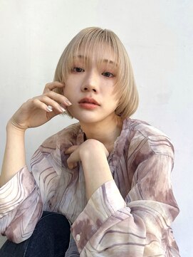 トルネード(TORNADO) 大人ショートボブ ミニボブ前髪ありマッシュ丸顔面長絶壁 K0301