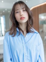 ハバナ 渋谷(HAVANA) 髪質改善トリートメントナチュラルストレートシースルーバング