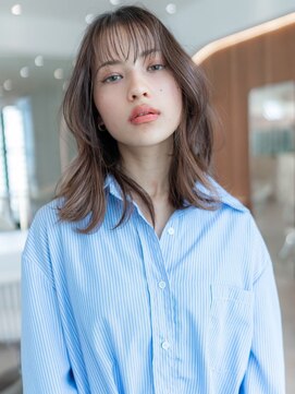 ハバナ 渋谷(HAVANA) 髪質改善トリートメントナチュラルストレートシースルーバング