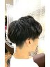 ［メンズ限定］似合わせカット＋特殊デザインパーマ　￥12300→￥11800