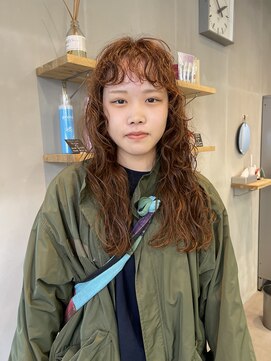 ナループロア ハチ(Nalu pu loa hachi) 前髪パーマ/ポイントパーマ/ニュアンスパーマ/緩めパーマ