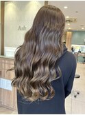 【担当：高下】艶髪アッシュベージュ