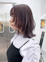 アイティーバイアルバム 八王子店(IT by ALBUM)&nbsp;くびレイヤーグレージュカラーフレンチカジュアル_ba487911