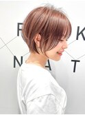 大人可愛い丸みショート/20代30代40代50代
