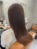 ＊誤魔化し一切なし＊クセを抑えてサラサラが持続するストレートコース￥20350