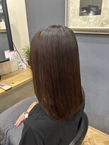 アルター(aL ter) サラ艶ストレート/前髪/こなれミディ