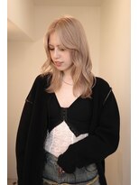 ソル バロール 表参道(SOL .valor)&nbsp;ネビージュ[表参道駅/青山/ケアブリーチ/ダブルカラー]