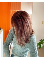 ヘアーデザイン イーエックスターバン(Hair Design ex Turban)&nbsp;つやつや☆カシスオレンジカラー