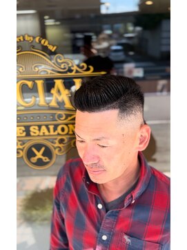 ヘアーステージ シーオーアル スキンフェードパーマ