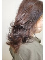 松本平太郎美容室 吉祥寺パートファイブ(PART5) ロングラウンドレイヤー×インナーカラー/30代40代50代60代