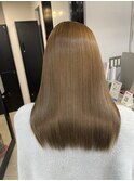 ★小顔前髪ワンカールレイヤーカット黒髪ネビージュボブルフ