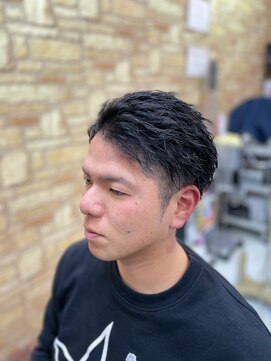 カットハウス パセリ ゆるめのツイストパーマ <理容室>/メンズ/バーバー/サロン