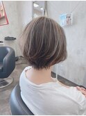ショートボブ×ハイライト