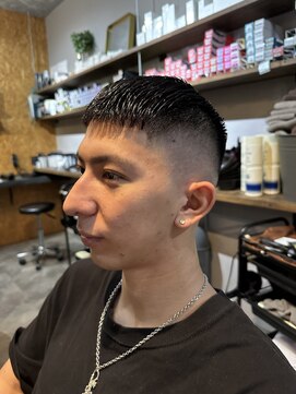 ヘアーメイク アン hair make ANN フェードカット