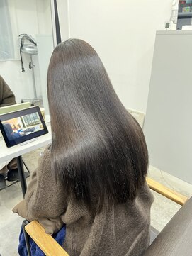 ダル 渋谷/表参道(DAL.) 乾かしただけで収まる美髪矯正