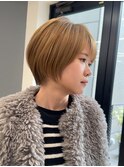 #コンパクトショート#丸みショート#ショートレイヤー/岸本 理希