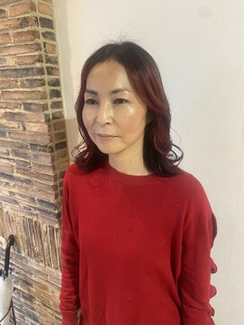 アンフェイス(ann FACE) チェリーレッド