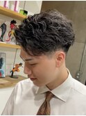 ツイストスパイラルパーマハーフバック