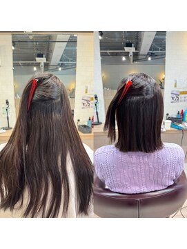 コワファースト長崎シャンプーボーイ 2nd(COIFF1RST 長崎 SHAMPOO BOY) 髪質改善縮毛矯正 髪質改善トリートメント ぱつっとボブ