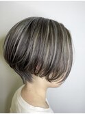 えりあし締まるショートスタイル